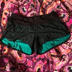 Lululemon speed shorts